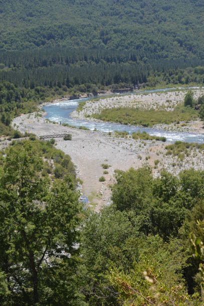 istock Achibueno River, a mountain in Linares, Chile 905777770