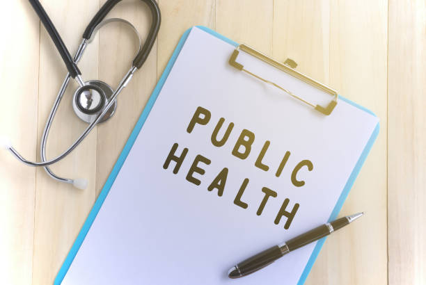 istock Public Health Text With Stethoscope 905788734
