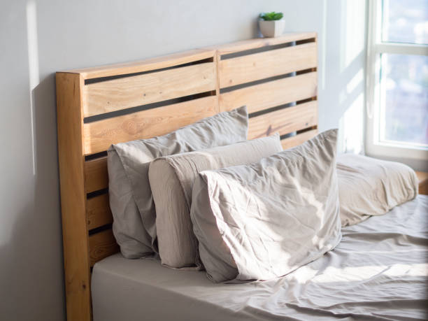 istock Loft bedroom style in the morning. 905799372