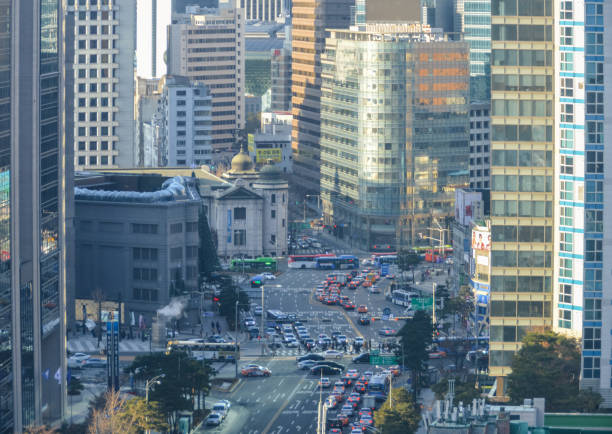 istock Seoul cityscape and urban scene 905806320