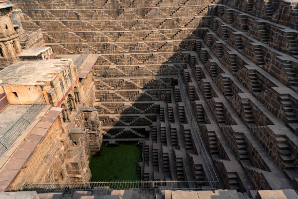 istock The famous Chand Baori Stepwell 905812650