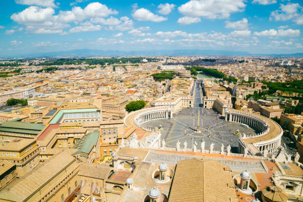 istock Saint Peter's square in Vatican City 905814914