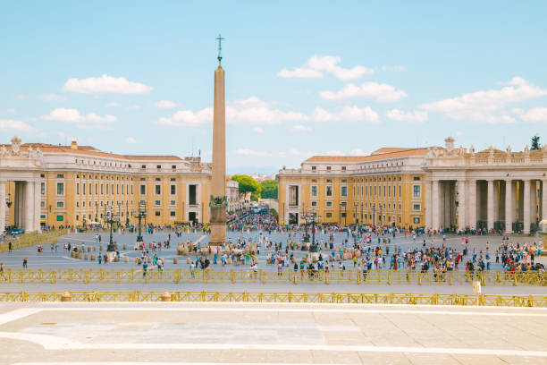 istock Saint Peter's square in Vatican City 905815958