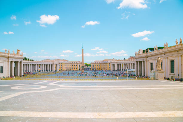 istock Saint Peter's square in Vatican City 905816026