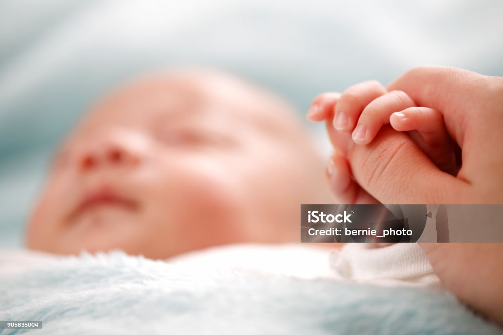 Foto des Neugeborenen Babyfinger - Lizenzfrei Baby Stock-Foto