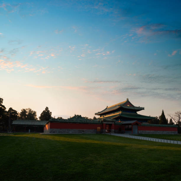 arquitetura chinesa - tiananmen square - fotografias e filmes do acervo