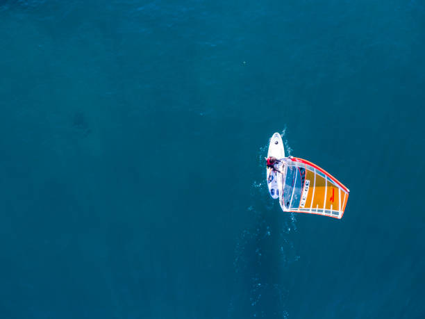 A yacht floating in the sea.
