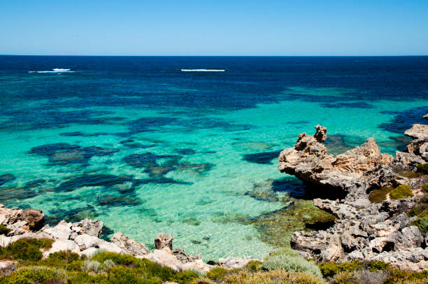 Jeannies Lookout Jeannies Lookout - Rottnest Island - Australia rottnest island photos stock pictures, royalty-free photos & images