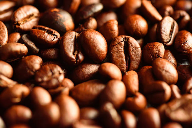 istock Close-up of brown roasted coffee beans 905848856