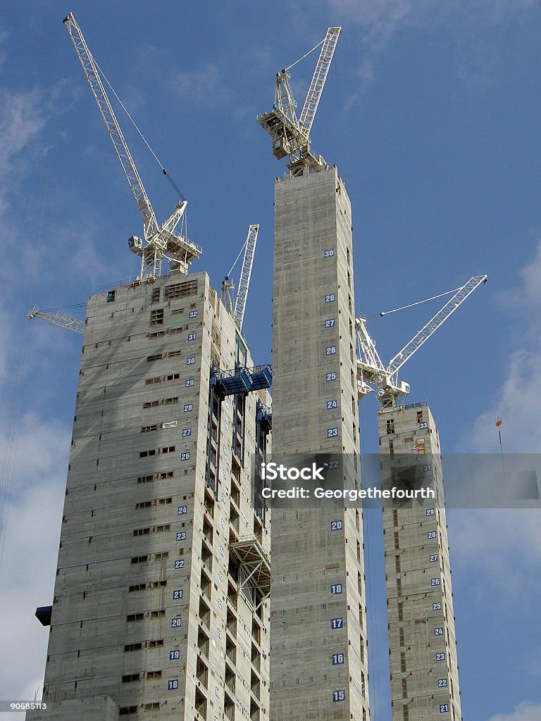 Tiempo de construcción - Foto de stock de Bloque - Forma libre de derechos