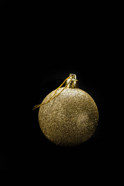 istock Christmas ball isolated on black background 905852790