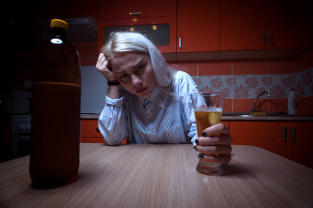 istock Female alcohol addiction 905853702