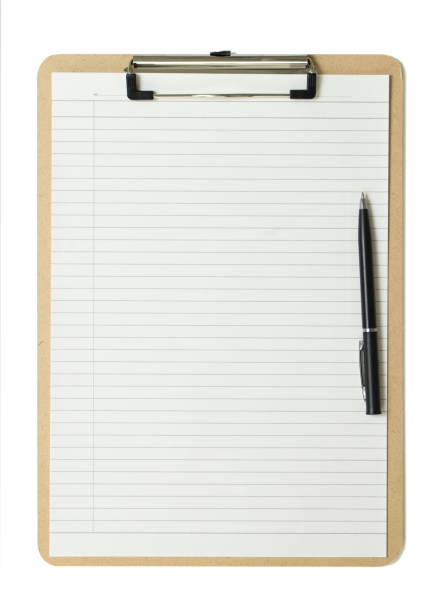 istock Cliqboard with a ball pen 905857648