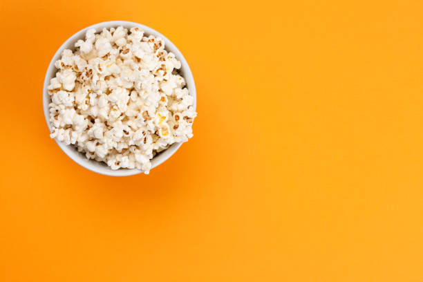 Popcorn - Isolated stock photo