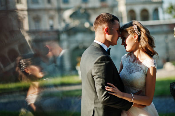 istock Newlyweds in love 905868730