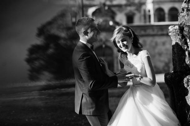 istock Newlyweds in love 905869086