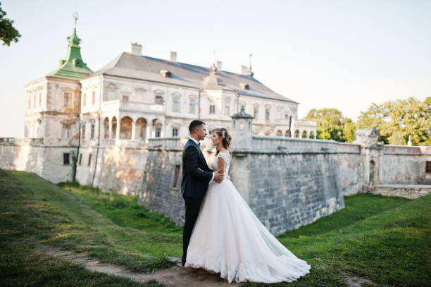 Newlyweds in love