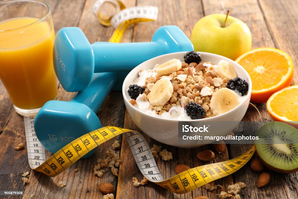 health food concept Healthy Eating Stock Photo