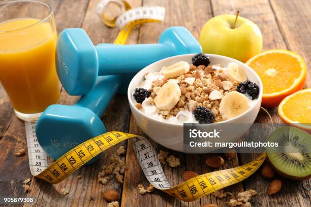Health Food Concept Stock Photo - Download Image Now - Healthy Eating, Exercising, Dieting