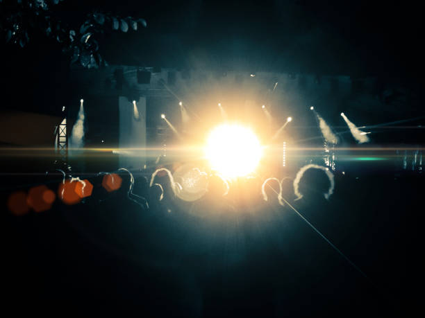 istock Concert crowd in front of a live stage 905890324