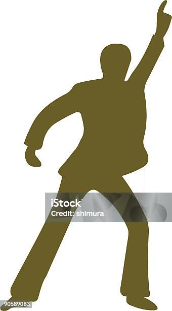 The 70s Stock Illustration - Download Image Now - Disco Dancing, In Silhouette, 1970-1979