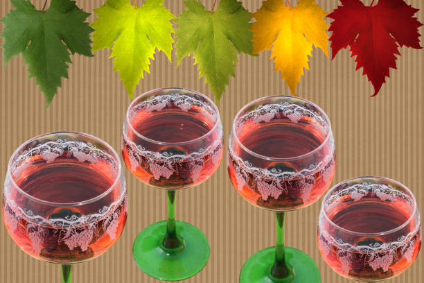 istock Glasses of red wine 905890842