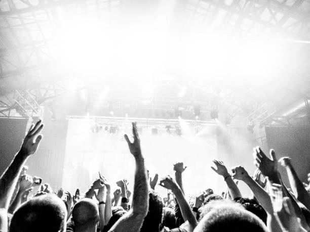 istock Concert crowd in front of a live stage 905891030