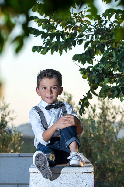 istock Wonderful little dandy posing at camera 905891356