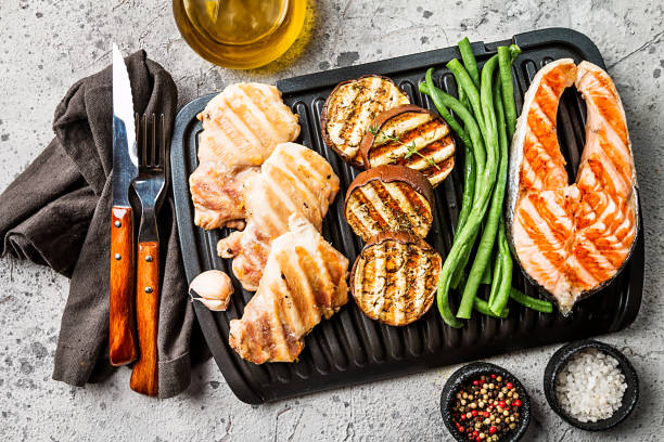 istock Healthy grill food 905893812