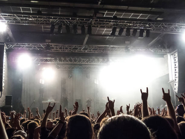istock Concert crowd in front of a live stage 905893992