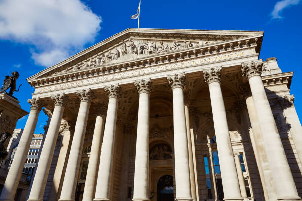 istock London Royal exchange building financial district 905894506