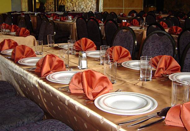 Free picture: tablecloth, table, lunchroom, tableware, dining area ...