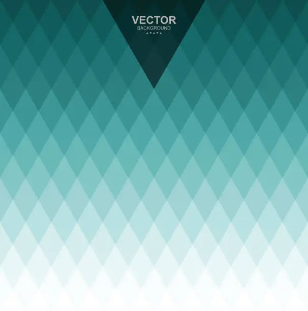 Vector illustration of Abstract geometric seamless triangle background