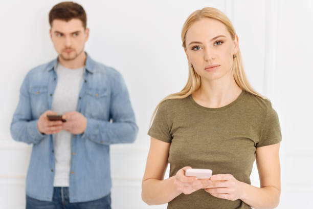 istock Attractive female person posing on camera 905914892