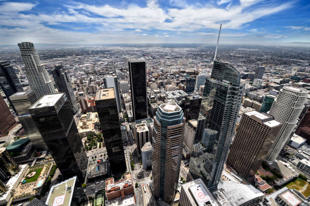 istock Los Angeles from the air 905917528
