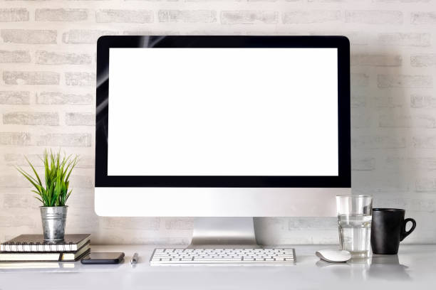 Blank Computer Images 6,200+ Desktop Computer Blank Screen Stock Photos, Pictures & Royalty ...