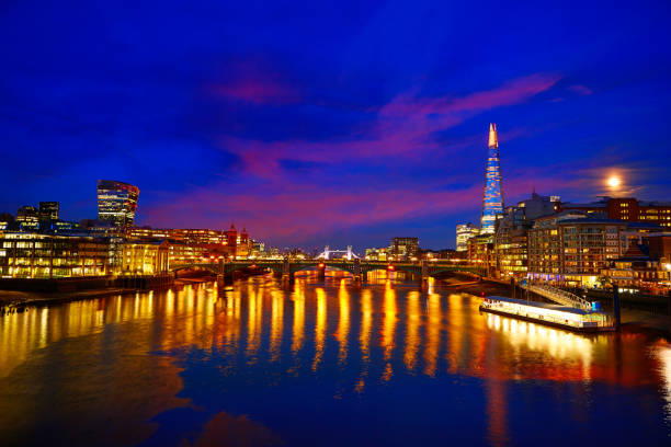 istock London skyline sunset on Thames river 905927846