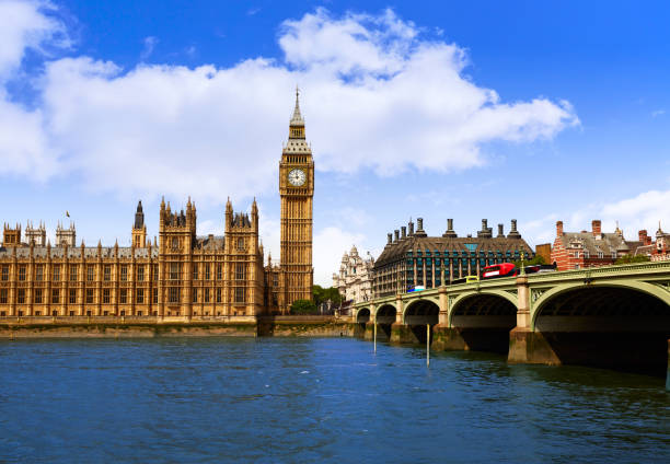 istock Big Ben London Clock tower in UK Thames 905932808
