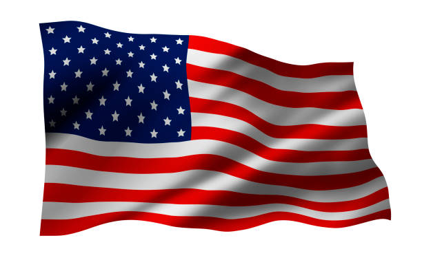 istock USA or America flag isolated on white background 905934830