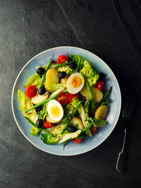 istock Vegetarian salad nicoise 905941316