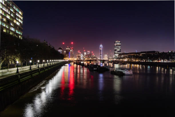istock The Thames lit up at night taken from Westminster Bridge 905941642