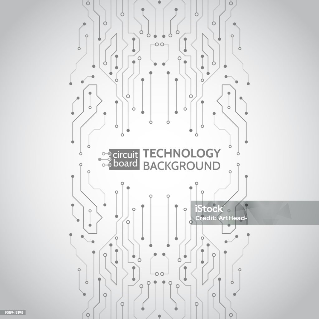 Circuit board vector illustration. High-tech technology background texture. Circuit board vector illustration. Circuit Board stock vector