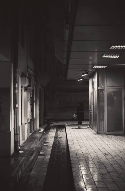 istock Lonely Woman in Passage 905956942