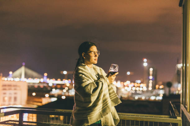 istock Enjoying the view from the balcony 905963206