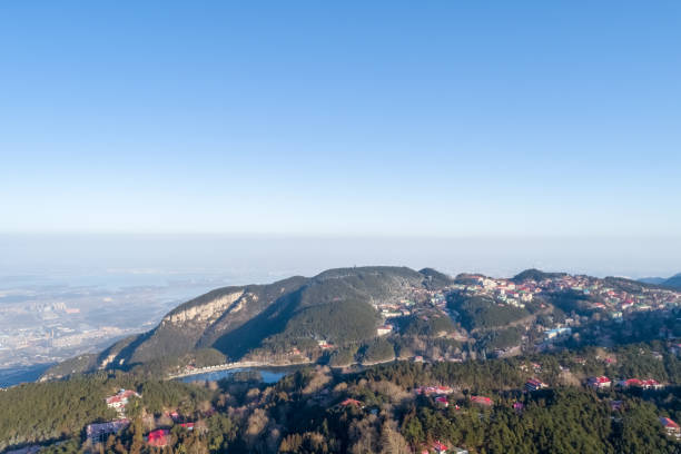 istock aerial view of lushan mountain 905971522