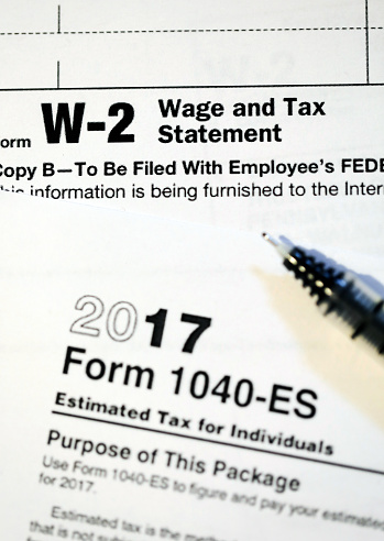 United States tax forms for the IRS.