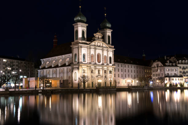 istock Jesuit church in Lucerne 905997418