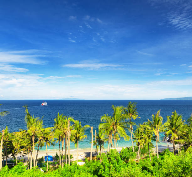 istock Tropical beach. Padangbai, Bali, Indonesia 905998204