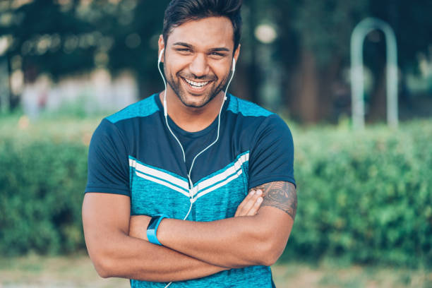 istock Happy young sportsman 906020248