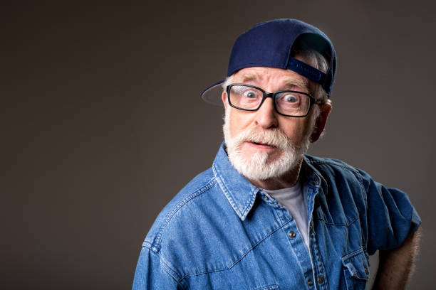 istock Stylish mature man looking stunned 906021580
